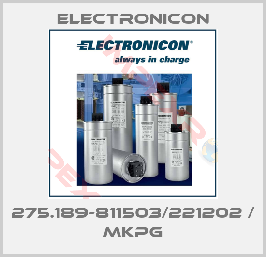 Electronicon- 275.189-811503/221202 / MKPG