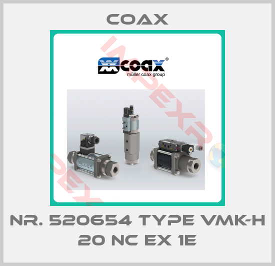 Coax-Nr. 520654 Type VMK-H 20 NC Ex 1E