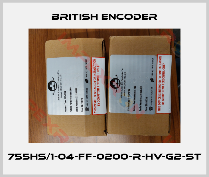 British Encoder-755HS/1-04-FF-0200-R-HV-G2-ST