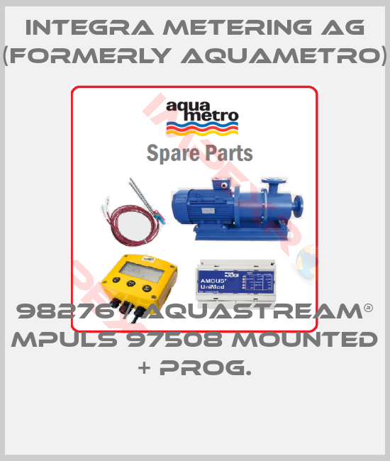 Integra Metering AG (formerly Aquametro)-98276 / Aquastream® MPuls 97508 mounted + prog.