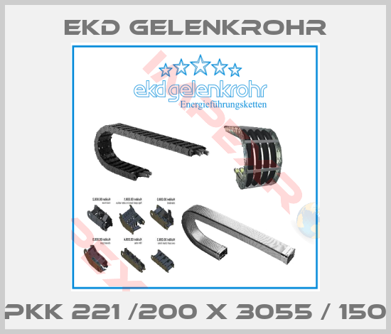 Ekd Gelenkrohr-PKK 221 /200 x 3055 / 150