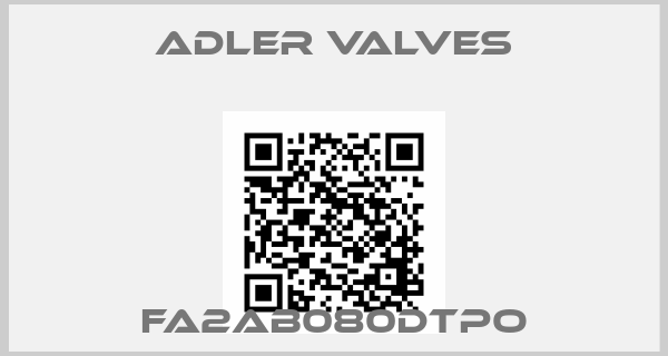 Adler Valves-FA2AB080DTPO