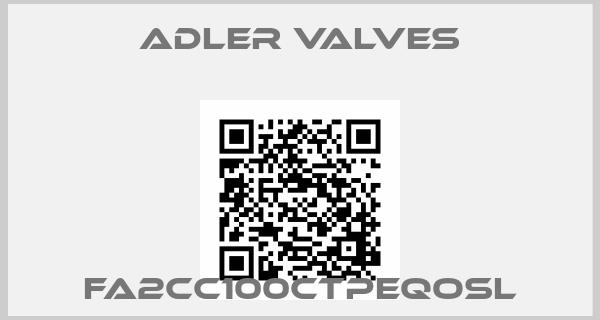 Adler Valves-FA2CC100CTPEQOSL