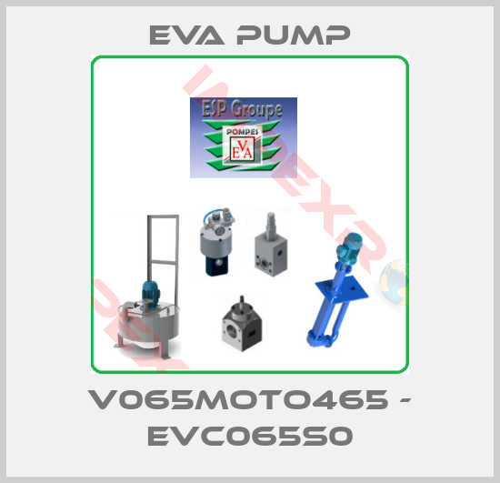 Eva pump-V065MOTO465 - EVC065S0