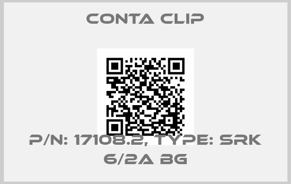 Conta Clip-P/N: 17108.2, Type: SRK 6/2A BG