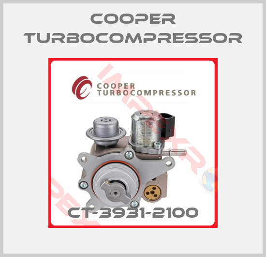 Cooper Turbocompressor-CT-3931-2100