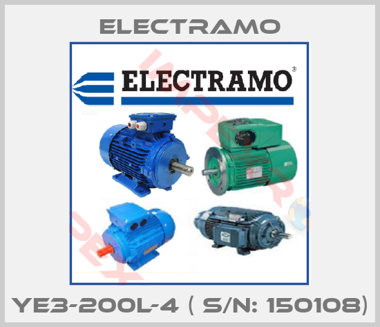 Electramo-YE3-200L-4 ( s/n: 150108)
