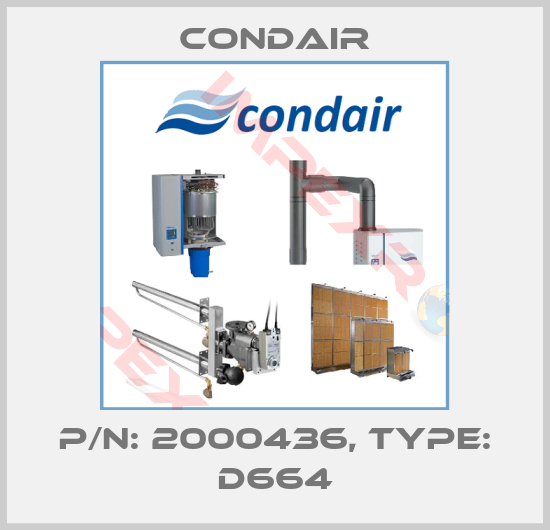 Condair-P/N: 2000436, Type: D664