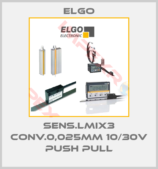 Elgo-SENS.LMIX3 CONV.0,025MM 10/30V PUSH PULL
