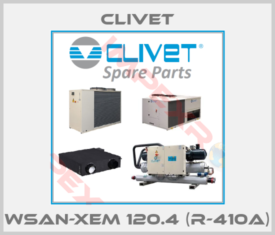 Clivet-WSAN-XEM 120.4 (R-410A)