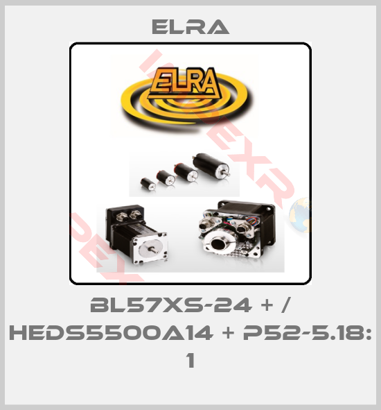 Elra-BL57XS-24 + / HEDS5500A14 + P52-5.18: 1