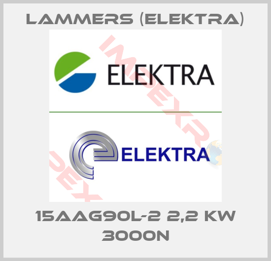Lammers (Elektra)-15AAG90L-2 2,2 kw 3000n