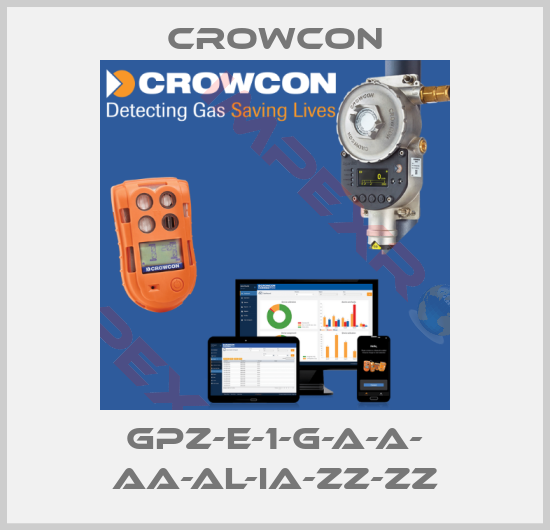 Crowcon-GPZ-E-1-G-A-A- AA-AL-IA-ZZ-ZZ