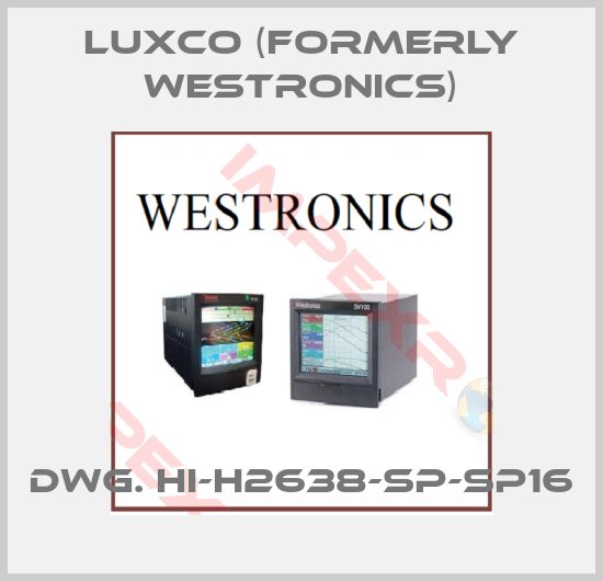 Luxco (formerly Westronics)-Dwg. HI-H2638-SP-SP16