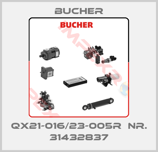 Bucher-QX21-016/23-005R  Nr. 31432837