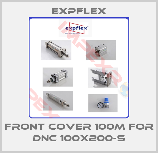 EXPFLEX-front cover 100m for DNC 100x200-S