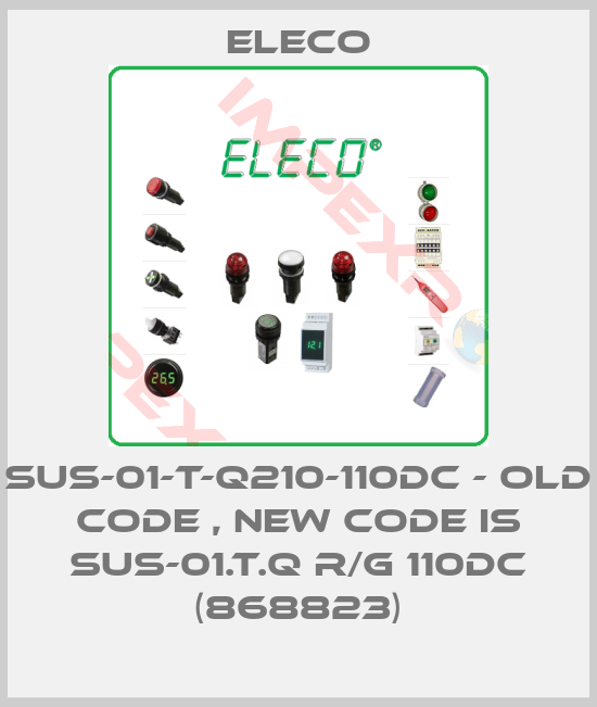Eleco-SUS-01-T-Q210-110DC - old code , new code is SUS-01.T.Q R/G 110DC (868823)