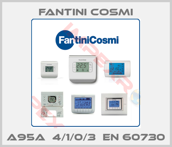 Fantini Cosmi- A95A  4/1/0/3  EN 60730