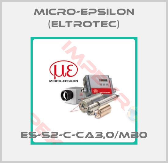 Micro-Epsilon (Eltrotec)-ES-S2-C-CA3,0/mB0
