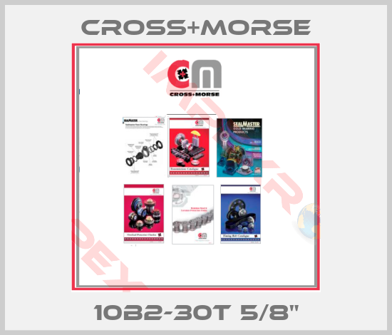 Cross+Morse-10B2-30T 5/8"