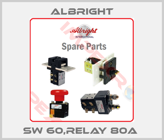 Albright-SW 60,RELAY 80A 