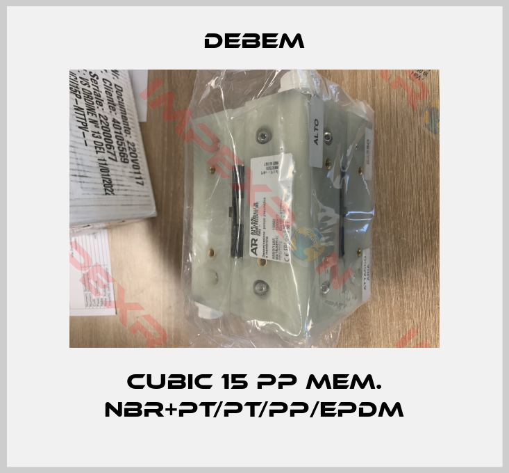 Debem-CUBIC 15 PP MEM. NBR+PT/PT/PP/EPDM
