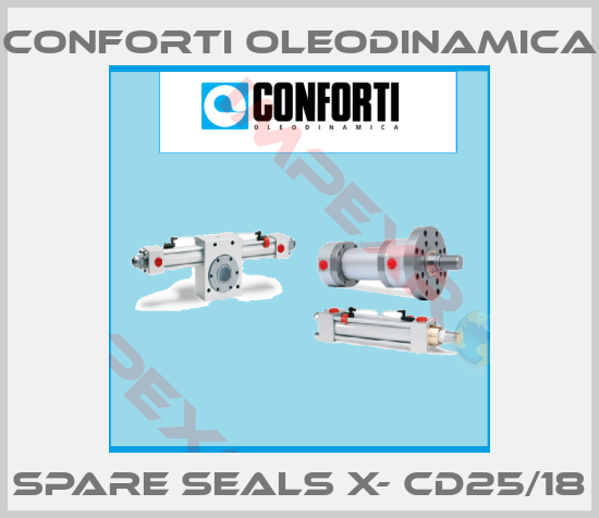 Conforti Oleodinamica-SPARE SEALS X- CD25/18