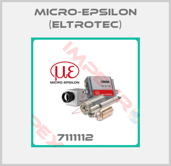 Micro-Epsilon (Eltrotec)-7111112      