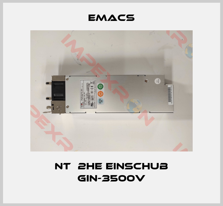 Emacs-NT  2HE EINSCHUB GIN-3500V