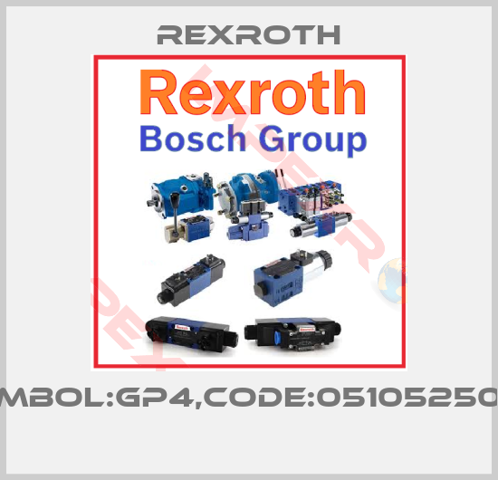 Rexroth-SYMBOL:GP4,CODE:0510525009 