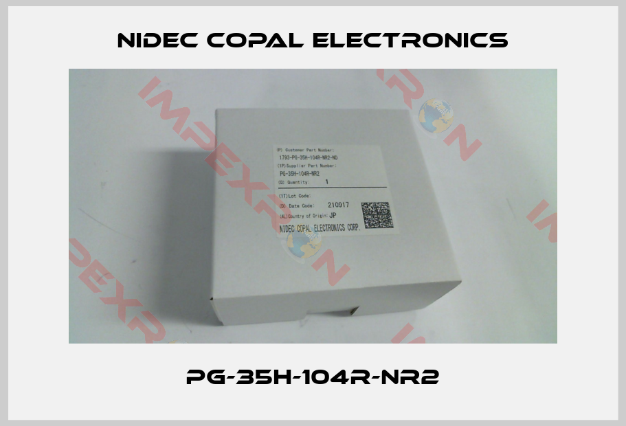 Nidec Copal Electronics-PG-35H-104R-NR2