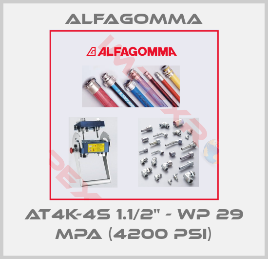Alfagomma-AT4K-4S 1.1/2" - WP 29 MPa (4200 PSI)