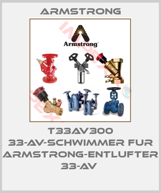 Armstrong-T33AV300 33-AV-SCHWIMMER FUR ARMSTRONG-ENTLUFTER 33-AV 