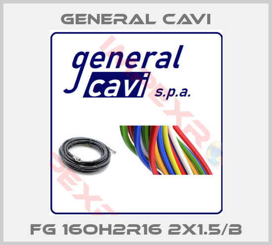 General Cavi-FG 16OH2R16 2x1.5/B