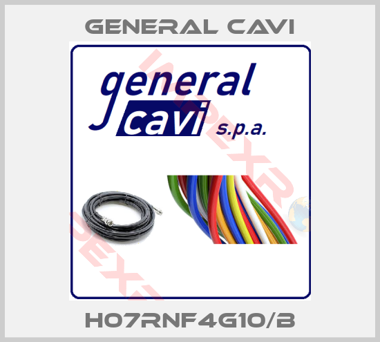 General Cavi-H07RNF4G10/B