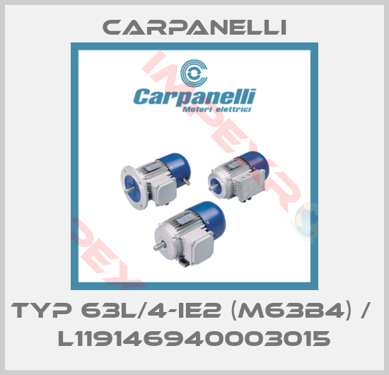 Carpanelli-Typ 63L/4-IE2 (M63B4) /  L119146940003015