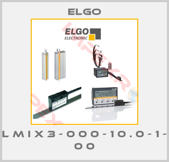 Elgo-L M I X 3 - 0 0 0 - 1 0 . 0 - 1 - 0 0
