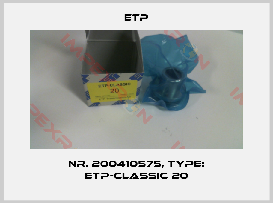 Etp-Nr. 200410575, Type: ETP-CLASSIC 20