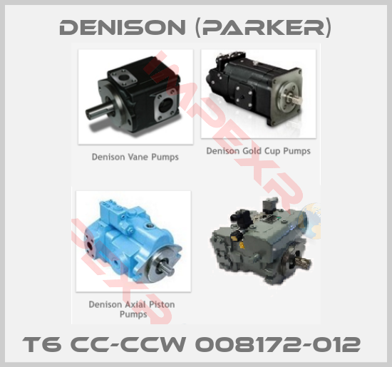 Denison (Parker)-T6 CC-CCW 008172-012 