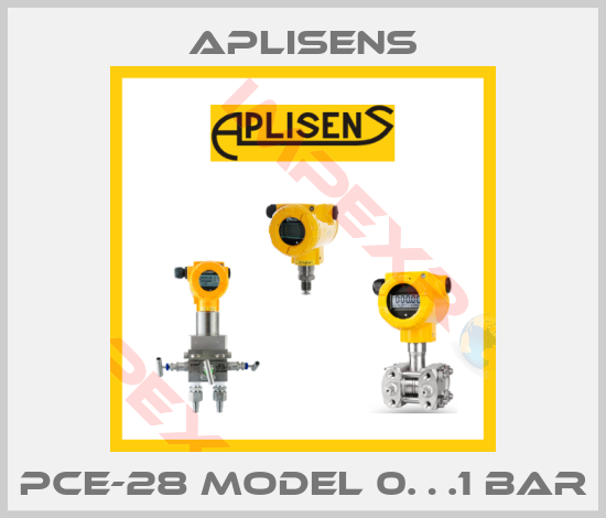 Aplisens-PCE-28 model 0…1 bar