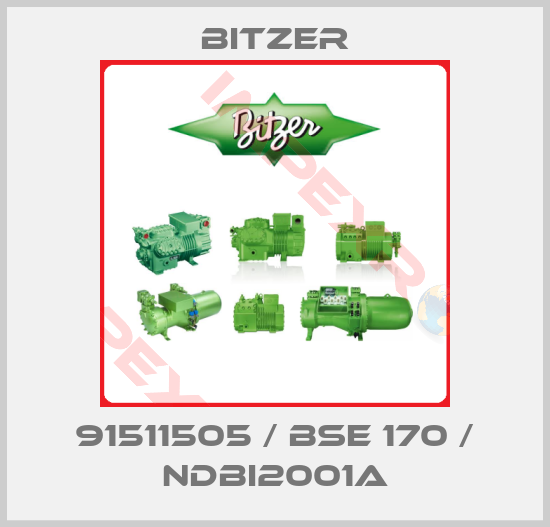 Bitzer-91511505 / BSE 170 / NDBI2001A