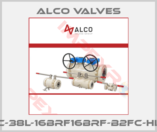 Alco Valves-XC-38L-16BRF16BRF-B2FC-HLK