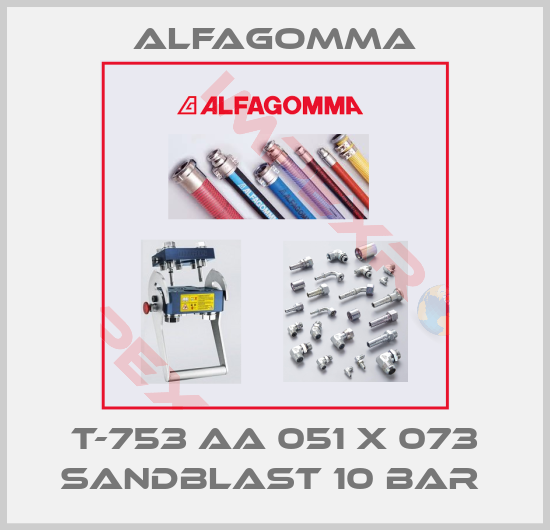 Alfagomma-T-753 AA 051 X 073 SANDBLAST 10 BAR 