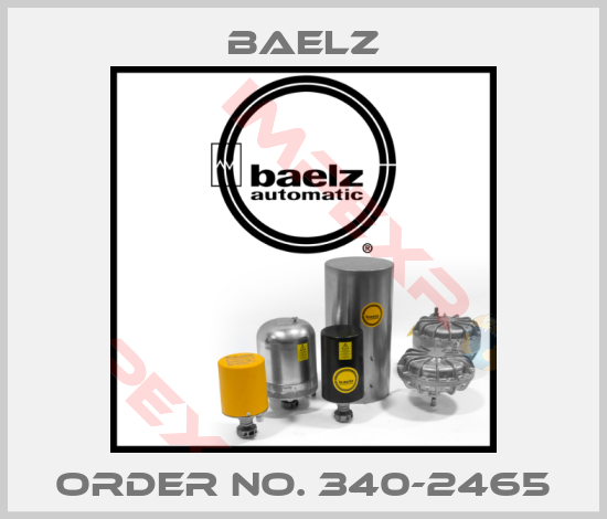 Baelz-Order no. 340-2465