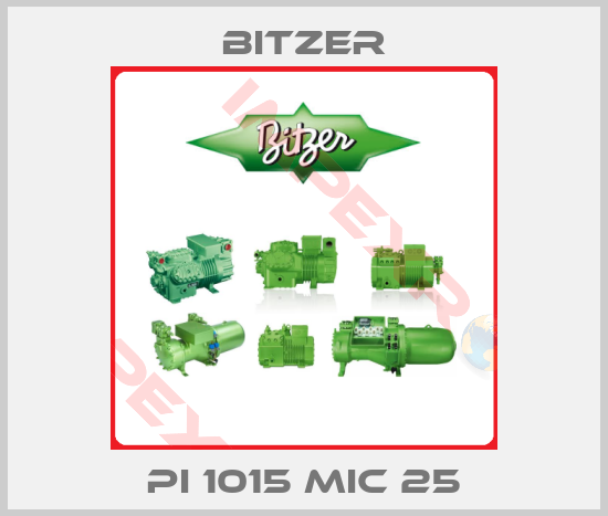 Bitzer-PI 1015 MIC 25