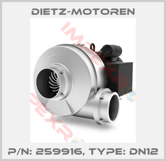 Dietz-Motoren-P/N: 259916, Type: DN12