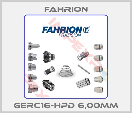 Fahrion-GERC16-HPD 6,00mm