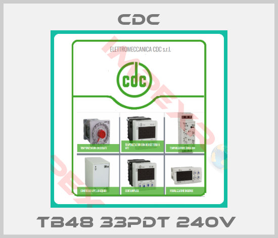 CDC-TB48 33PDT 240V 