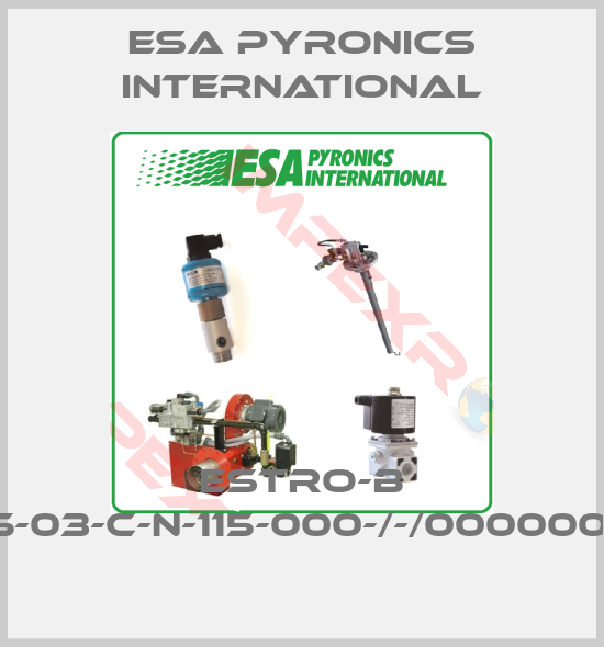 ESA Pyronics International-ESTRO-B A-001-05-03-C-N-115-000-/-/000000///10004