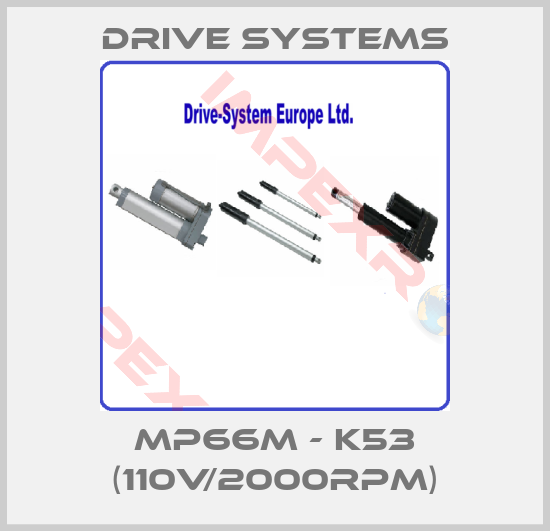 Drive Systems-MP66M - K53 (110V/2000rpm)